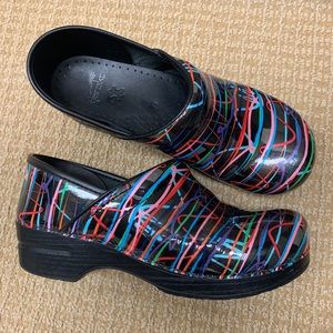 Dansko Colorful Gloss Clog